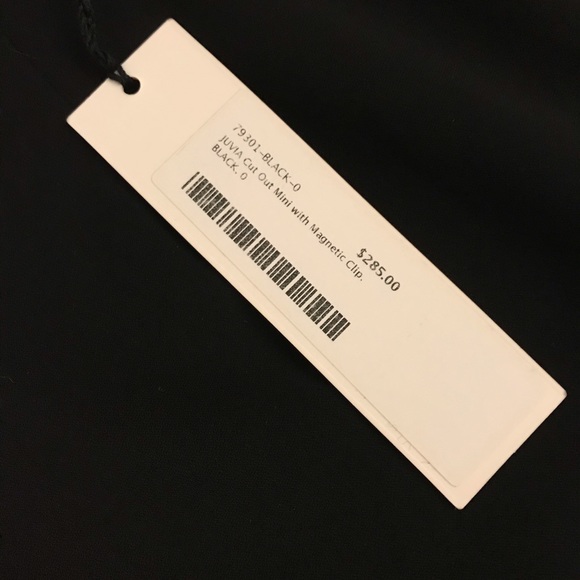 JAY GODFREY Black mini halter dress, NWT. - Picture 7 of 10